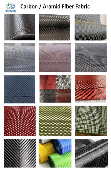 Carbon/Aramid fiber fabric