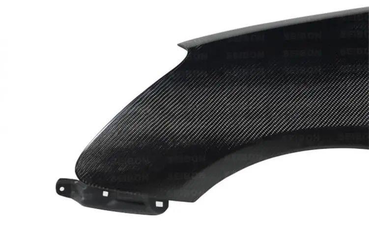 Carbon fiber fender, lighter, tougher, and stronger than steel