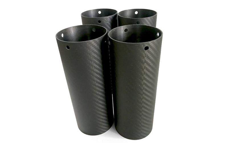 Perforated Carbon Fiber Tube