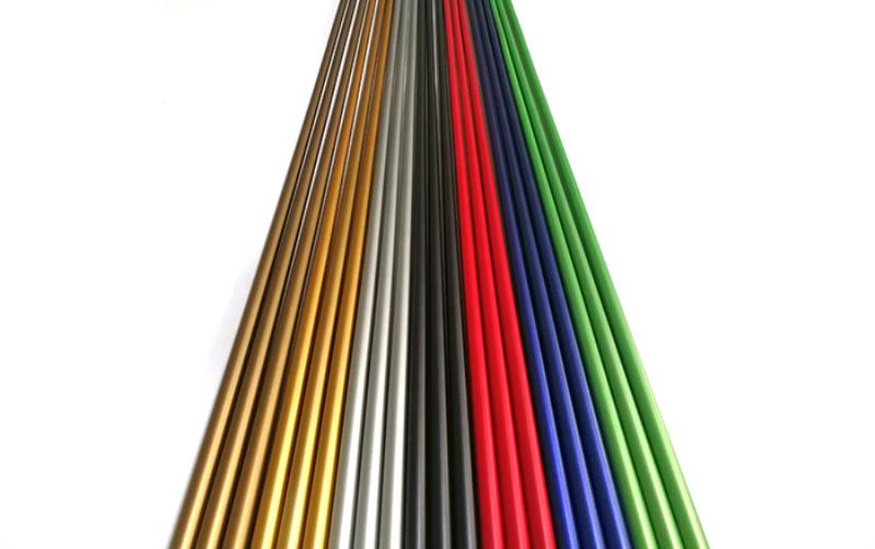 Colored Carbon Fibre Golf Shaft