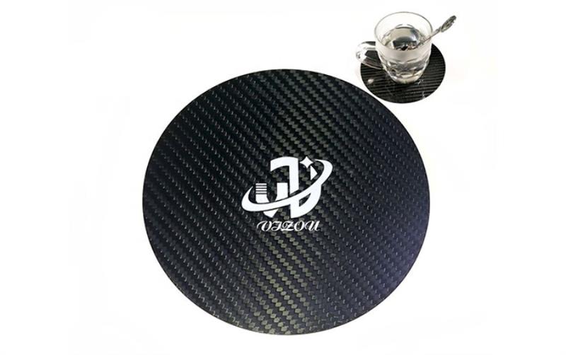 Carbon Fiber Cup Coaster