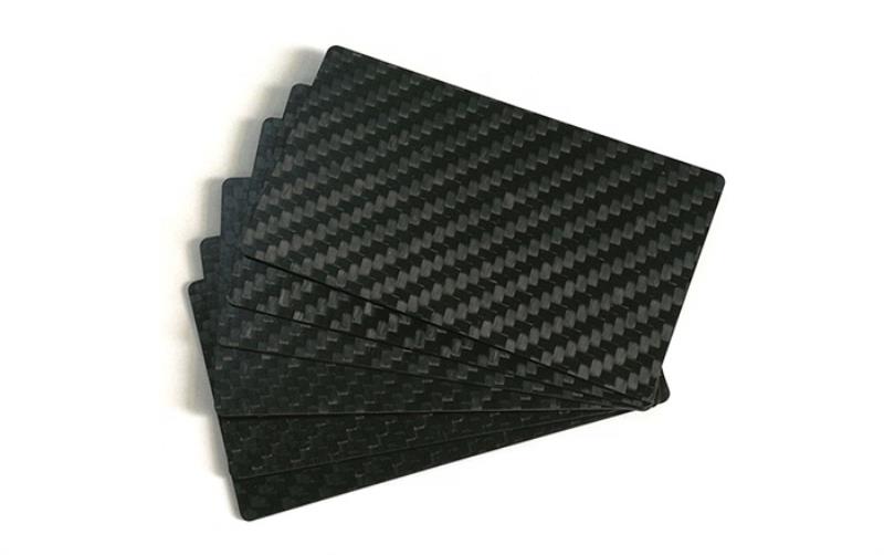 Carbon Fiber Business Cards