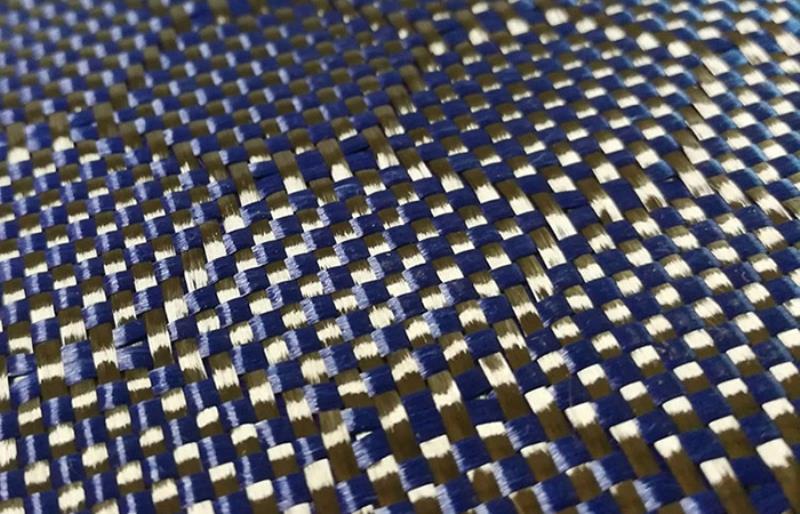 Football Weave Honeycomb Aramid Hybrid Fabric