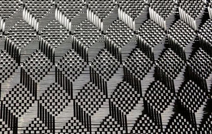 3D Jacquard Carbon Fiber Fabric