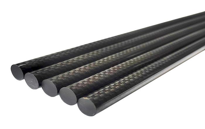 3K Surface Carbon Fiber Rod